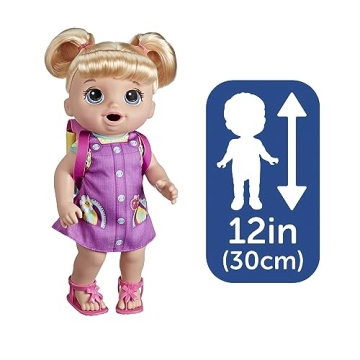 Baby Alive Time for School Baby Doll Set for Kids