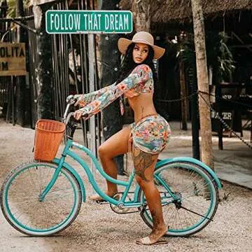 VWIWV Women Sexy Floral Print 3 Piece Outfit Swimwear Cover Up Mesh Sheer Crop Top and Ruched Drawstring Skirt Set Multicolor