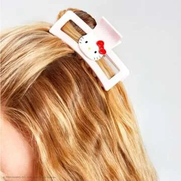 Hello Kitty x Kitsch Big Claw Clips for Thick Hair - Cute & Durable