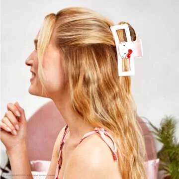 Hello Kitty x Kitsch Big Claw Clips for Thick Hair - Cute & Durable