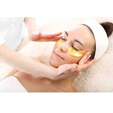 Gold Eye Mask for Dark Circles & Puffiness Treatment