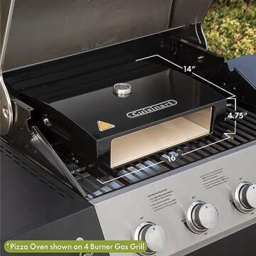 Cuisinart CPO-700 Grill Top Pizza Oven Kit