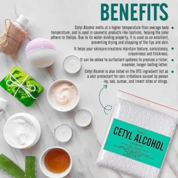 Artekas Cetyl Alcohol - Great for DIY Skin & Hair Care