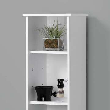 Zenna Home Cottage Linen Tower - 5-Tier Storage