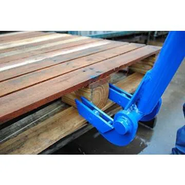 Vestil SKB-DLX Deluxe Steel Pallet Buster with Handle, 41",blue