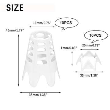 Golf Simulator Tees for Home Indoor Golf Practice Training, Golf Mat Tees for Winter Turf and Drivin...