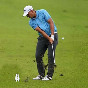 Golf Simulator Tees for Home Indoor Golf Practice Training, Golf Mat Tees for Winter Turf and Driving Range, Pack of 10 Tall & 10 Short (White)