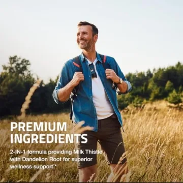 Bronson Milk Thistle Liver Health Support with Dandelion Root