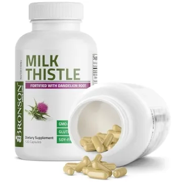 Bronson Milk Thistle Liver Health Support with Dandelion Root