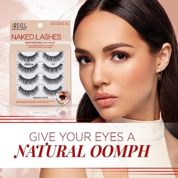 Natural-Looking Ardell Naked Strip Lashes 421 – 4 Pairs