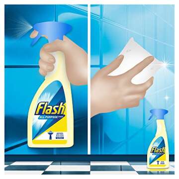 Flash Spray & Bleach - 500 ml Powerful Cleaning Solution