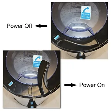 Panda 3200 RPM Portable Spin Dryer - 110V, 22 lbs Stainless Steel