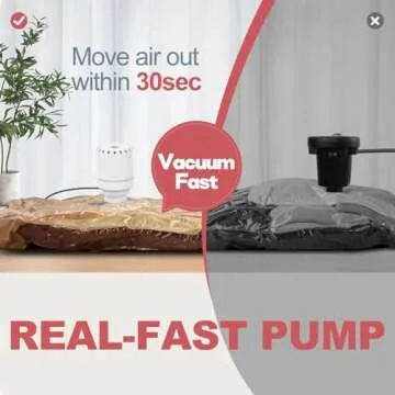 VMstr Travel Vacuum Storage Bags & Electric Pump