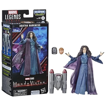 Marvel Legends Series Agatha Harkness Action Figure - WandaVision Collectible 6-Inch
