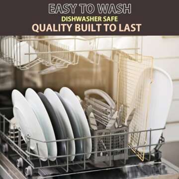 Cooling Rack for Baking, 2-Pack 16x10 Inches Baking Rack, Thick Wire Cookie Rack for Cooking, Roasting, Grilling, Drying, Oven Safe, Fits Half Sheet Pan, Gold