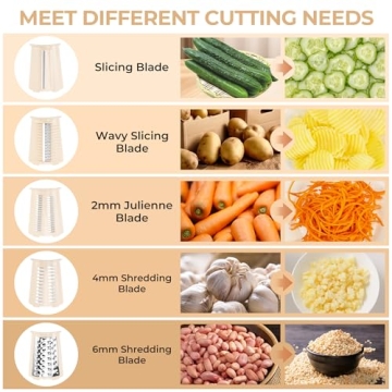 SUSTEAS Rotary Cheese Grater - Efficient Kitchen Tool