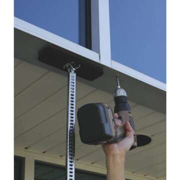 Task T74500 63" to 120" Quick Support Rod, Adjustable Support System, 132 lbs Max Capacity