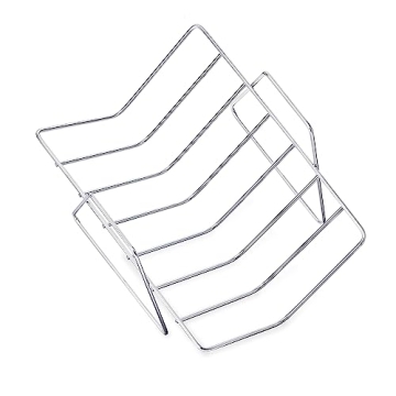 Durable Stainless Steel Roasting Pan with V-Rack