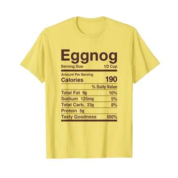 Delightful Eggnog Gift Costume Stylish Holiday Apparel Fun