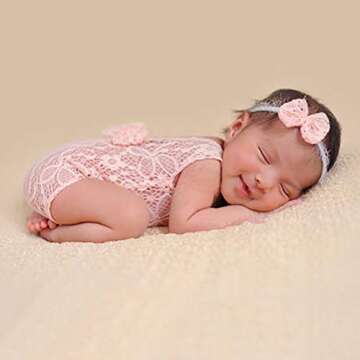Lppgrace Newborn Baby Girl Photography Props for Infants