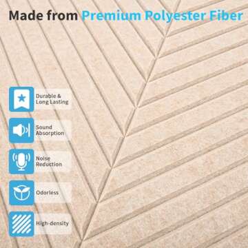 Art3d Acoustic Wall Panels - Stylish Soundproofing Solution