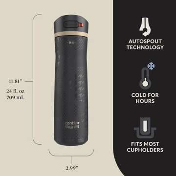 Contigo Ally Love Stylish Vacuum-Insulated Water Bottle