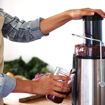 MegaChef Juice Extractor with Dual Speed and Stainless Steel