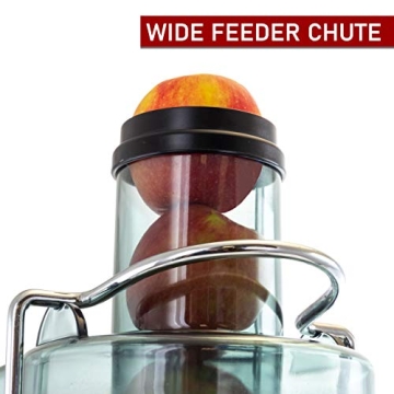 MegaChef Juice Extractor with Dual Speed and Stainless Steel