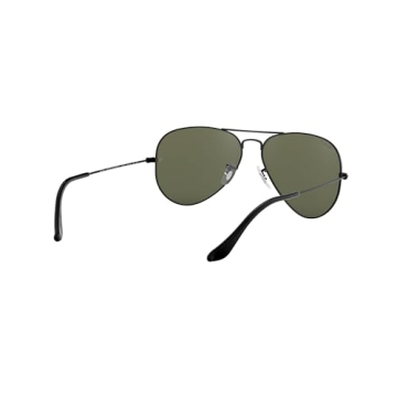 Ray-Ban RB3025 Classic Aviator Sunglasses, Black/Polarized