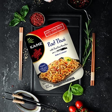 KA-ME Quick Thai Rice Noodles Meal Kit, Pack of 6