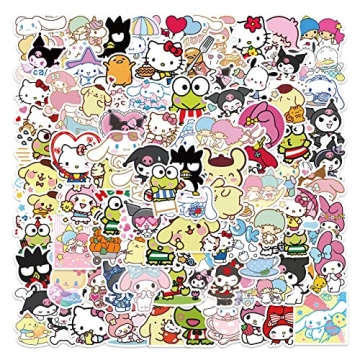 Kawaii Stickers Pack - 100Pcs Cute Vinyl Stickers