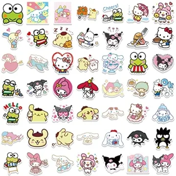 Kawaii Stickers Pack - 100Pcs Cute Vinyl Stickers
