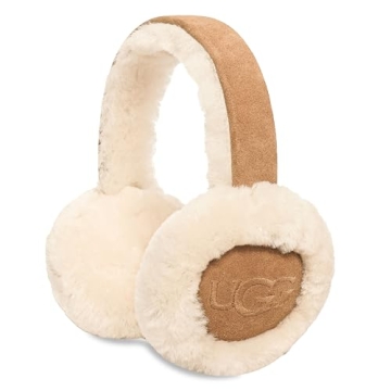 UGG Women's Water Resistant Sheepskin Earmuffs Stylish Comfort