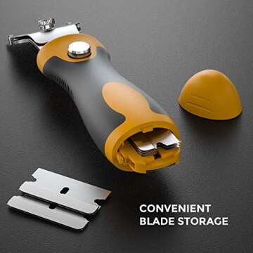 Nicpro Multi-Purpose Razor Scraper Set with 20 Blades