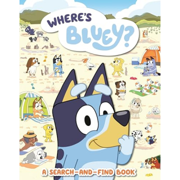 Where's Bluey? Search-and-Find Book for Kids