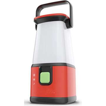 Energizer LED Camping Lantern Flashlight, Battery Powered LED Lanterns for Hurricane Supplies, Survival Kit, Camping Accessories, 500 Lumens Water Resistant Camping Light