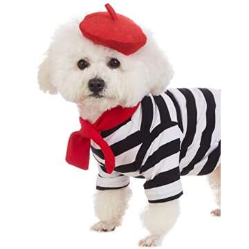 Coomour Artist Dog Costume Cute T-Shirt for Small Dogs