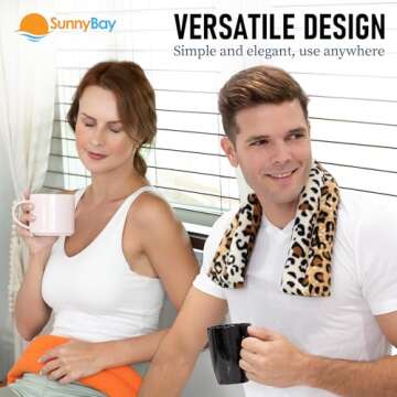 SunnyBay Microwave Heating Pad for Neck and Shoulders