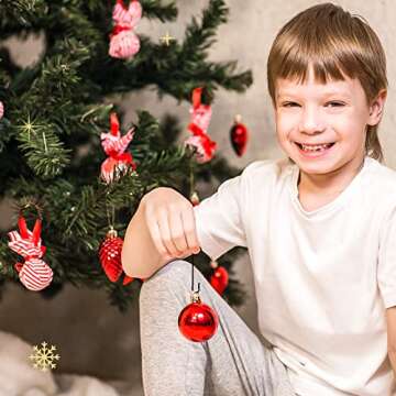 120pcs Christmas Ornament Hooks with Storage Box for Easy Holiday Decor