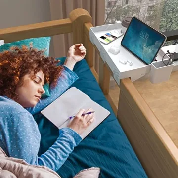 Ronlap Folding Bedside Shelf for Bunk Beds and Dorms
