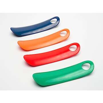 J&C Brands Kids Shoe Horn Pack for Easy Dressing