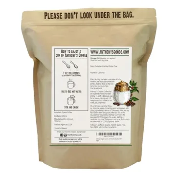 Anthony's Premium Organic Instant Coffee 14oz Ultra Fine