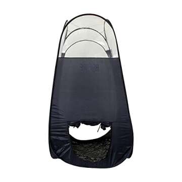 Bronze Tan Spray Tan Tent Pop Up for Professionals - Easy & Portable