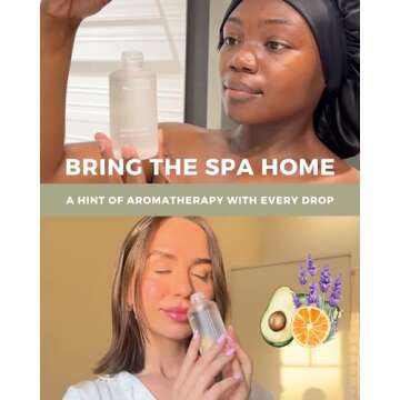 METABLESSED Avocado Dry Body Oil - Deep Nourishing Glow, Fast Absorbing & Non-Greasy Body Moisturizer. Luxurious Soothing Aromatherapy. Sensitive Skin Safe, Clean Beauty 3.38 fl. oz