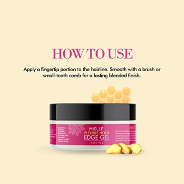 Mielle Organics Honey & Ginger Edge Gel for All Hair Types