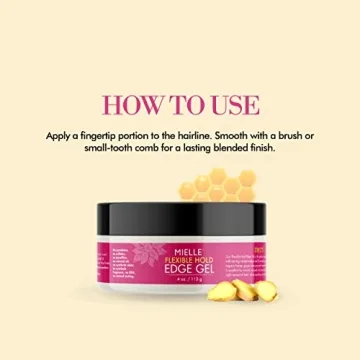 Mielle Organics Honey & Ginger Edge Gel for All Hair Types