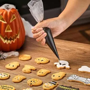 KEENPIONEER Disposable Piping Bags 10inch, 500 count