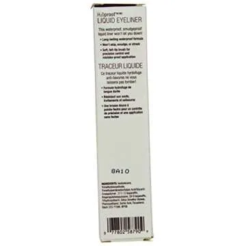 Long Lasting H2O Proof Felt Tip Liquid Eyeliner Black