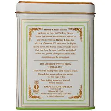 Harney and Sons Peppermint Tea, 20 Sachets 1.2 oz