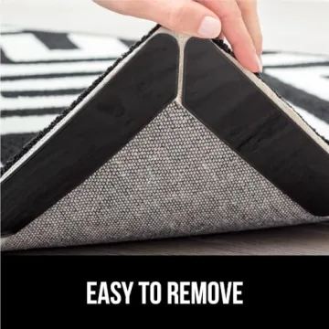 Gorilla Grip Rug Gripper Pads Keep Rugs in Place 8 Pack